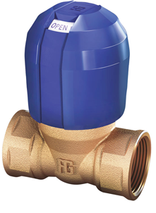 Anti-Lock Safety Valve 3/4", Bronze Housing, 2-Sided Flow Direction - 002260d 72dpi - 9002260D