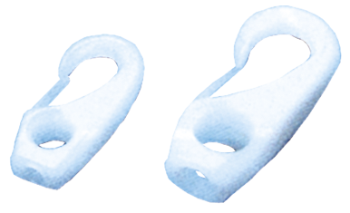 Nylon Snap Hook, 10mm, White - 004804 72dpi - 9004804