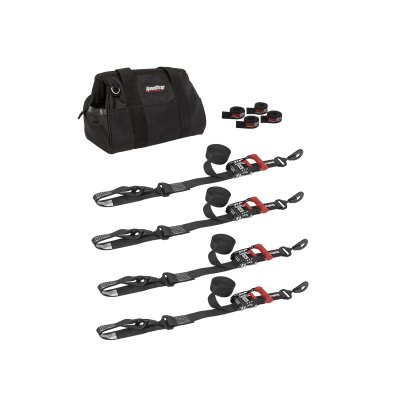 Speedstrap 38 mm Heavy Duty Kit, Ratchet Tie-down, haak en lus, 300 cm, zwart - 00631027 1 - 900631027