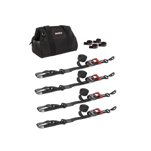 Speedstrap 38 mm Heavy Duty Kit, Ratchet Tie-down, haak en lus, 300 cm, zwart - 00631027 1 - 900631027