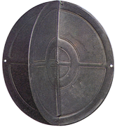 Plastic 2-Piece Anchor Ball, &Oslash;350mm, Black - 008005 72dpi - 9008005
