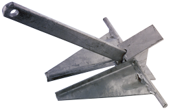 Allpa Galvanized Steel Plate Anchor Type 'Danforth', 8kg - 010025 72dpi 1 - 9010080