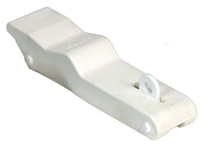 Peak Elastic Antivibrating Latch W/O Padlock Holder 150x36 White - 012245 72dpi - 9012245