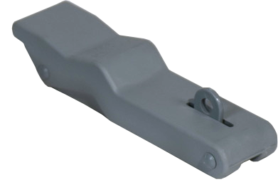 Peak Elastic Antivibrating Latch W/O Padlock Holder 150x36 Grey - 012250 72dpi - 9012250