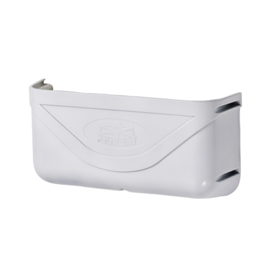 Plastic Storage Bin, White, Dim. 370x185x100mm - 015280 72dpi - 9015280