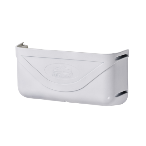 Plastic Storage Bin, White, Dim. 370x185x100mm - 015280 72dpi - 9015280