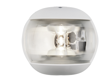 Navigation Top Light White, 225&deg;, Led 12-24v, White Housing - Rina - 015522 72dp - 9015522