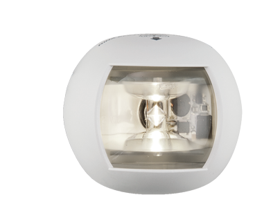 Navigation Stern Light White, 135&deg;, Led 12-24v, White Housing - Rina - 015523 72dp - 9015523