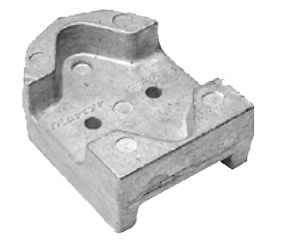 Aluminum Anode Mercruiser/Sterndrive Bravo 2, Ref: 43994 (Oem 821631) - 017014a 72dpi - 9017014A