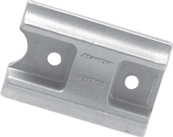 Zinc Anode Omc/Johnson/Evinrude, Curved Block (Oem 431708) - 017090 72dpi - 9017090