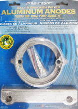 Aluminum Anode Kit, Volvo 280 Dual Prop - 017511a 72dpi - 9017511A