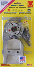 Aluminum Anode Kit Navalloy, Alpha-1-Gen Ii, 1991 - Present - 017600a 72dpi - 9017600A