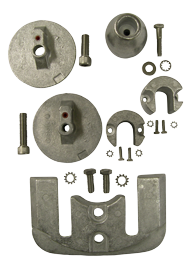 Aluminum Anode Kit Navalloy, Bravo-3, 2004 - Present - 017603a 72dpi - 9017603A