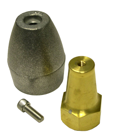 Aluminum Anode Kit Navalloy, Bravo 3 Retrofit - 017640a 72dpi - 9017640A