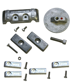 Aluminum Anode Kit Navalloy, Verado 6 - 017661a 72dpi - 9017661A