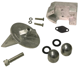 Aluminum Anode Kit Navalloy, Alpha 1 Gen 1 (No Power) - 017662a 72dpi - 9017662A