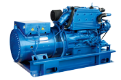 Sol&eacute; marine diesel generating sets without soundproof box, 3000 RPM