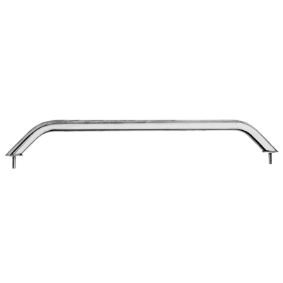 Stainless Steel Grab Rail With M8-Studs, &Oslash;22mm, H=55mm, L=450mm - 024301 72dpi - 9024301