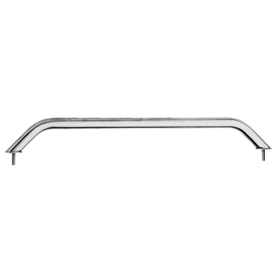 Stainless Steel Grab Rail With M8-Studs, &Oslash;22mm, H=55mm, L=610mm - 024302 72dpi - 9024302