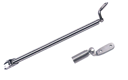Stainless steel hatch spring opening stay