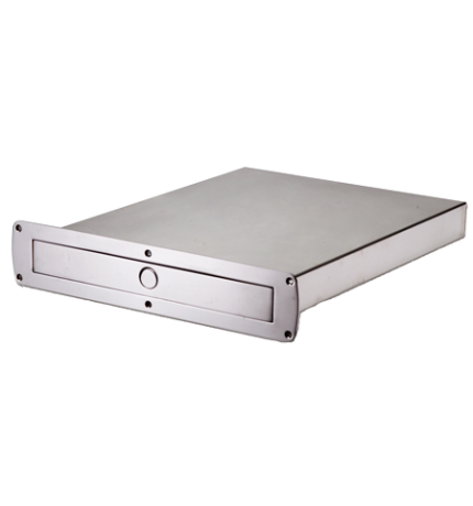 Stainless steel telescopic bathing ladder in Stainless steel box