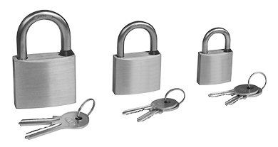 Allpa Stainless Steel Padlock With Stainless Steel Shackle, Dimensions 40x33mm - 024356 72dpi - 9024356