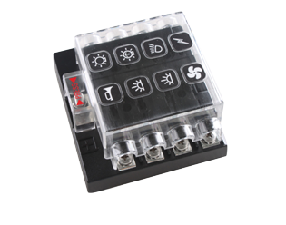 Complete Fuse Holder, 6 Positions - 025230 72dpi - 9025230