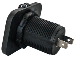 Waterproof Dc-Socket 12v, Incl. Cover - 025318 1 72dpi - 9025318