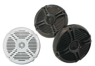 Waterproof Speaker Set, 200w, &Oslash;165mm, Black (Set Of 2) - 035400totaal 72dpi - 9035410