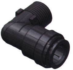 Seatech Quick-Connect Union Elbow, &Oslash;15mm X 1/2" Npt, Outer Thread - 037130 72dpi - 9037130
