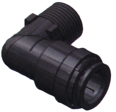 Seatech Quick-Connect Union Elbow, &Oslash;15mm X 1/2" Npt, Outer Thread - 037130 72dpi - 9037130