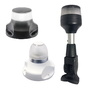 Hella Naviled All Round Light, White, 9-33v, 360&deg;, 2nm, Black Base - 041350totaal 72dpi - 9041335