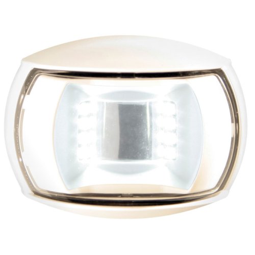 Hella Naviled Stern Board Light, 9-33v, 135°, Bsh-2nm, White Housing With Clear Lens - 041357 72dpi - 9041357