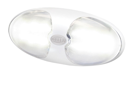 Hella Duraled 12 Led, With Switch, White Housing, Ip67 - 041395 - 9041395