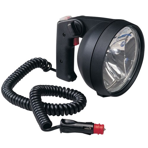 Hella Twin-Beam Hand Held Search Light, Halogen, 12v/55w & 100w (2 Reflectors), Ip X6k - 041400 72dpi - 9041400