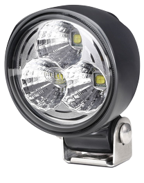 Hella Model 70 Searchlight Led 2100 Lumen, Width Radius, Black Housing - 041451 - 9041451