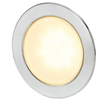 Hella Euroled 95, Gen 2, Stainless Steel Ring, Warm White, 95mm, Round - 041500 - 9041500