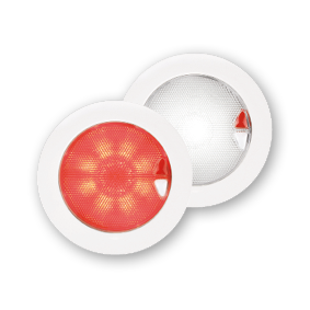 Hella Euroled 150, White/Red - 041520 totaal - 9041520