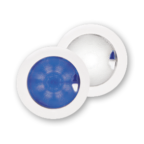 Hella Euroled 150, White/Blue - 041522 totaal - 9041522