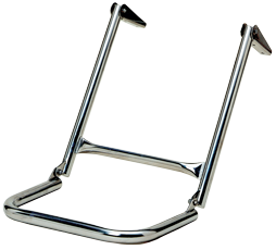 Stainless Steel Bathing Ladder For Deck Or Transom Platform Mount, 2-Steps, Tube &Oslash;25mm - 048200 72dpi - 9048200