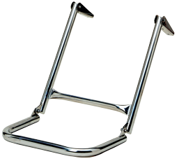 Stainless Steel Bathing Ladder For Deck Or Transom Platform Mount, 2-Steps, Tube &Oslash;25mm - 048200 72dpi - 9048200