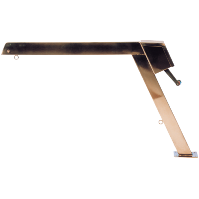 Stainless Steel Davit With Rope, Block And Winch, Fixed Version, 120kg (Price Per Piece) - 048900 72dpi - 9048900