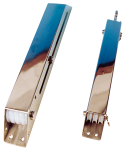 Stainless Steel Trimbox, 2x 4 Nylon Sheaves (&Oslash;35mm) - 048950 - 9048960