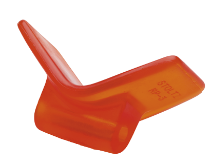 Super V-Bow Stop 3" (76mm), Hole &Oslash;1/2" (13mm) - 050500 72dpi - 9050500