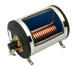 Stainless Steel Marine Water Heater, 1200w/22l, Round Model, Weight 14kg - 051621 01 72dpi - 9051621