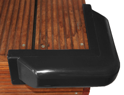 Jetty Fender Large, 90&deg;, 60x500mm, Black - 059046 - 9059046