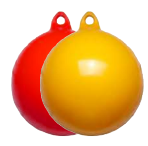 Anchor buoy&rsquo;s (marker buoy&rsquo;s), round with 1 eye