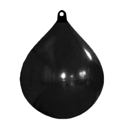 Solid Head Buoy, &Oslash;450, L=620mm, Black With Black Head (Size 2) - 059521 1 - 9059522