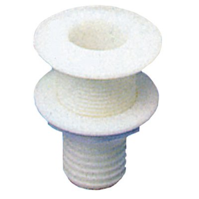 Plastic Skin Fitting, 5/8", Dims. A=22mm, B=15mm, C=75mm, D=43mm, E=39mm, White - 062039 72dpi - 9062039