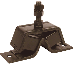 Flexible Anti Vibration Mount, 50&deg; Shore, Stift M16, Dims. 205x60x75mm, Max. 50kg - 063150 - 9063150/S